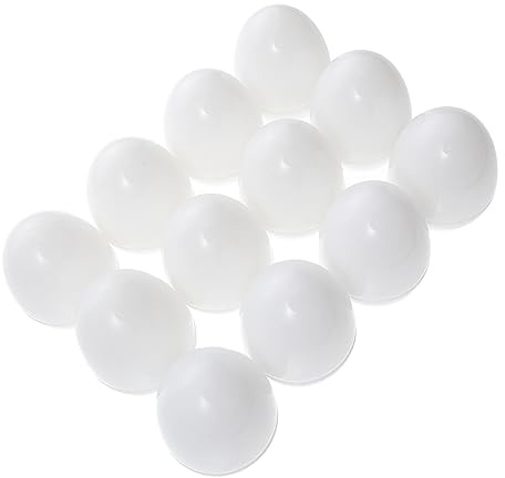 DIYEAH 12pcs Warm White Egg Shaped Night Lights for Festivals Decorative Glow Lamps for Easter Halloween Parties Charming Led Egg Lights for Home Table