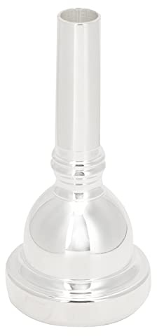 VGEBY Boquilla de Trombón Alto 12C, Accesorio para Instrumentos Musicales de Latón Chapado en Plata con Diseño Preciso para una Mejor Calidad de Sonido, Compatible con la Mayoría de