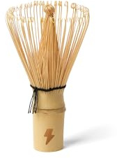 JENKI Bamboo Matcha Whisk (Chasen), Handcrafted Traditional Japanese Tea Whisk for Smooth Matcha