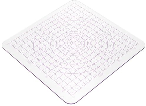 USHOBE Piattino per Rollare in Acrilico per Argilla, Bordo Arrotondato | Rullo per Argilla Acrilica, Accessorio per Modellazione Diy, per Scultura e Ceramica