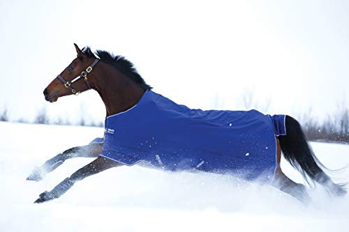 Horseware Amigo Hero 900 T/O Med 200g Turnout Decke wasserdicht Atlantic Blue/AB Ivory HW 20, Deckengröße:115 cm / 5`6
