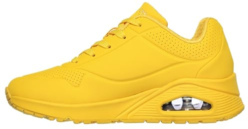 Skechers Femme Uno Stand Air Fashion-sneakers, Jaune, 41 EU