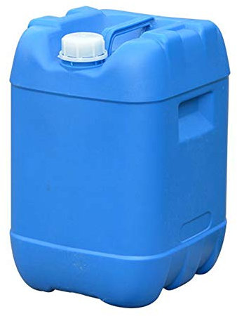MNSSRN Grado Alimenticio Espesado plástico Cubo, Cubo de apilamiento 25 L Resistente de Protección Ambiental antioxidante del Tanque de Agua, Grado Alimenticio Cubo con Tapa,20L/Blue