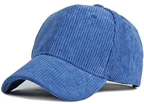 XRDSS Baseballkappe aus Kord, Unisex, verstellbar, klassisch, Sportmütze, Outdoor, solide Kappen