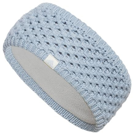 adidas Women's Crestline Knit Headband, Wonder Blue/Wonder White, one_Size