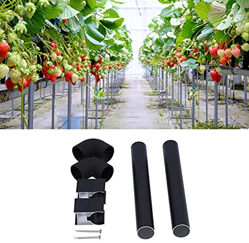 Kuuleyn Collier De Serrage en Aluminium, Extensions De Gouttière De Descente De Gouttière, Tuyau d'eau, 32 Mm, Gouttière d'eau De Pluie pour Serre, Kits De Gouttières, Fournitures De Serre