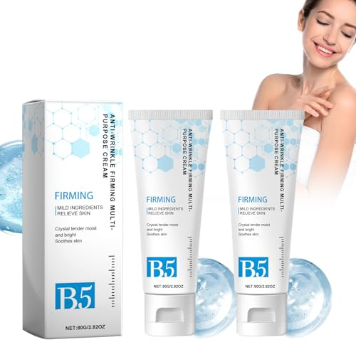 Crème Hydratante Corps, Avec De La Vitamine B5, Crème Nourrissante Corps, Creme Crème De Soin Multi-Usage Hydratante, Hydratante Corps Pour Peau Seche, Renforcer La Barrière Cutanée, 2pcs