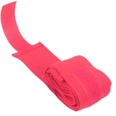 kowaku Box-Handbandage für Männer und Frauen, atmungsaktive Boxbandagen aus Baumwolle, Innenhandschuhe für zu Hause, Fitnessstudio, Karate, MMA, Rot, 5m
