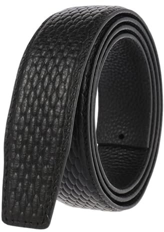 TGDGFKIAS Gürtel für Männer, Gürtel für Männer, Herren-Gürtel aus Rindsleder 3.5 cm lässiger langlebiger Gürtel(125)