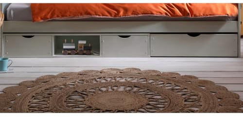 Noa and Nani Oda Underbed Storage Pull out Drawers Chest in Grey