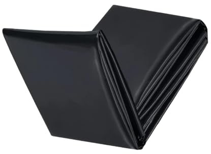 Jesdavan Bache pour Bassin, 2x2m Bache Bassin Exterieur, Noir Bache pour Bassin Exterieur, Réutilisable Bâche pour Bassin, Étanche Bache a Bassin Convient pour la Maison, L'étang et Le Jardin