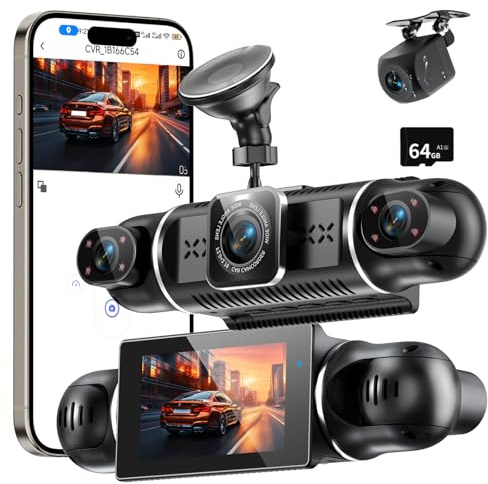 Dashcam Front and Rear 4 Channe