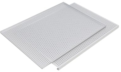 WATERBELINE Confezione da 2 teglie da forno in alluminio resistente, 60 x 40 cm, professionale antiaderente, per uso domestico e commerciale