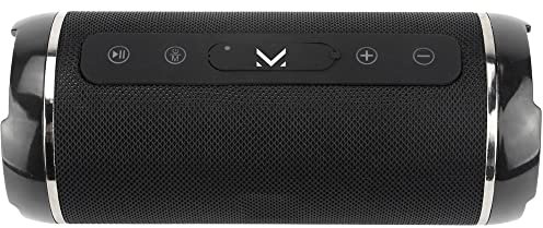 Majestic COSMOS - Speaker Bluetooth batteria ricaricabile, ingressi USB, MICRO SD e AUX-IN, nero