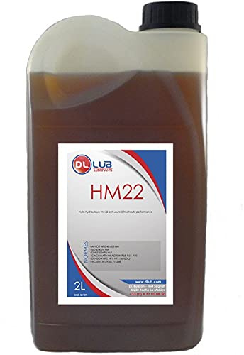 DLLUB - Huile HYDRAULIQUE HM 22-2 litres