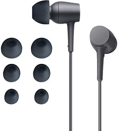 kwmobile 6X Polster kompatibel mit Sony MDR-EX750BT / WI-1000X / WI-H700 / WI-C200-3 Größen - Silikon Ohrstöpsel In-Ear Kopfhörer