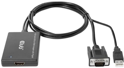 Club 3D VGA AND USB TYPE-A TO HDMI ADAPTER WITHPIGTAIL M/F 0.6m 28AWG Adapter Digital/Daten Digital/Display/Video 0,6 m