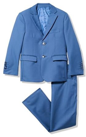 Isaac Mizrahi Boys' Slim Fit Solid 2pc Suit
