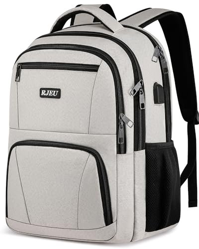 Mochila Hombre Mujer, Mochila Escolar Adolescente Juveniles Mochilas Escolares Mochila Universidad Ordenador Portatil 15.6 Pulgadas Mochila Portatil con Puerto USB