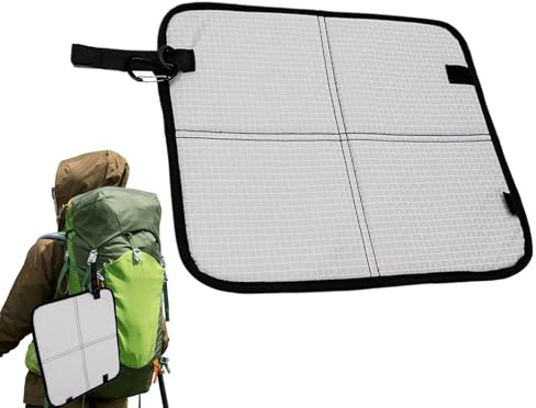 Stadionkissen, faltbare Stuhlmatte mit Karabiner, faltbar, wasserdicht, für Camping, Wandern, Flugzeug, Reisen, Sportveranstaltungen im Freien