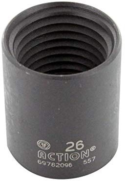 Yokota ACTION 1/2 Radschrauben Radmuttern-Kraft-Nuss/Steckschlüssel/Felgenschloss-Knacker: SW 18,5 x 55 mm, dünnw.