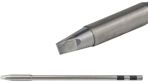 QUICK Dauerlötspitze gerade meißelförmig 3,2 mm breit Rapid-Kartuschen-Lötspitze für QUICK TS1200 Lötstation