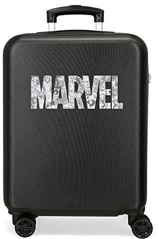Marvel Power Marvel, Jungen Power Marvel Gepäck- Handgepäck, Schwarz, 38x55x20 cms -