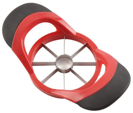 Fruit Slicer, Apple Corer, Apple Slicer, Stainless Steel Slicer for Fruits and Vegetables, Easy to Grip, 8 Sharp Slices