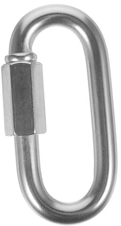 CANIGHT Maglia A Catena Piccola Moschettone Bloccaggio Robusto Connettore Per Fune Per Altalena Maglia Rapida Per Riparazione Anello Di Sicurezza Per Impieghi Gravosi