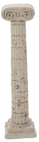 BESPORTBLE Ornement De Colonne Romaine D'aquarium Décor Réaliste en Ciment pour Aquarium Décoration De Bureau À Domicile Robuste Et Polyvalent pour Petits Et Aquariums