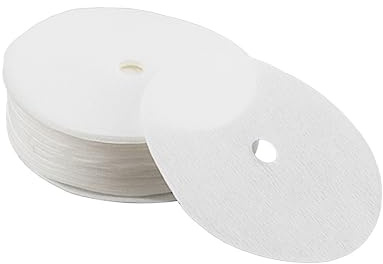DECORNIJIA 100 pièces Filtre à Café Ronde Papier Lot pour Cafetière Vietnamienne Outil de Préparation Du Café Chaleur Odeur