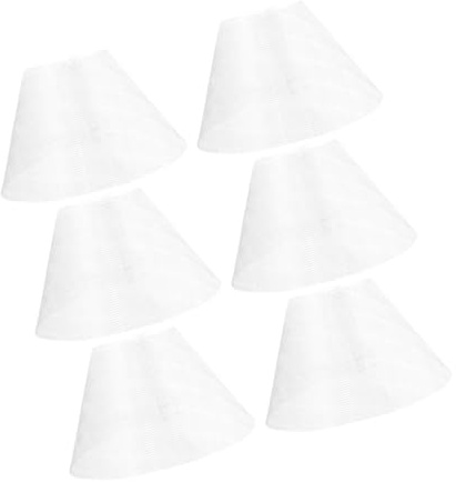 Didiseaon 6 Pièces Filtre à Graisse Métallique pour Hotte de Cuisine Chaleur Filtration Fumée et Graisse Compatible Universellement avec Plusieurs Modèles de Hottes