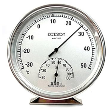 Thermomètres et hygromètre de précision avec large plage de température et d'humidité améliorés pour maison, jardin, terrasse, sauna, chambre, sauna