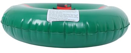 BESPORTBLE Heavy Duty Inflatable Snow Tube Sled Thickened Ski Sledding Tube for Teens Adults Portable Winter Sports Outdoor Snow Sledding Fun