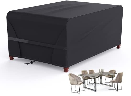 Yomisee Gartenmöbel Abdeckung, 170X94X70cm Wasserdicht Abdeckung für Gartenmöbel Schutzhülle Abdeckplane für Möbelsets, Oxford Gewebe Abdeckhauben für Gartentisch Sitzgruppe