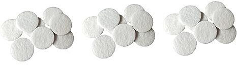 DOITOOL Bodenschoner 600 STK Kickpad Möbelfilz Kreisstuhl Stuhlbein-bodenschoner Fußpolster Für Möbel Matte Stühle Stuhlhussen Polster Für Möbel Schutzmittel Runden Weiß