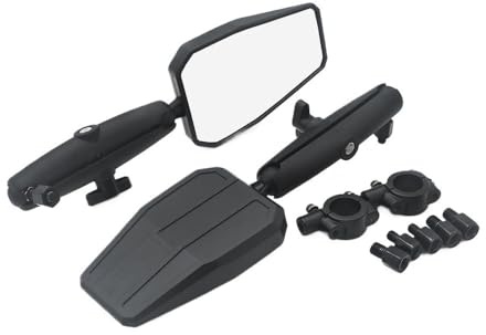 Espejos Laterales Motos Espejo Retrovisor Plegable Universal Para Motocicleta, Espejos De Extremo De Barra Para Motocicleta, Retrovisor Con Punta De Manillar