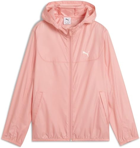 PUMA Ess Regular Windbreaker, Giacche a vento Unisex - Bambini, Pink Fruit,