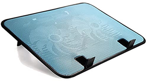 14 Inch Laptop Cooler 5V Dual Fan USB External Laptop Cooling Pad Slim Stand High Speed Silent Metal Panel Fan (Color : A)