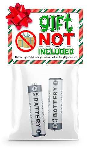Mexgrim Funny Stocking Stuffers Gift Not Included Batteries, White Elephant Gag Gifts, Secret Santa Original Prank for Women, Boyfriend, Girlfriend or Husband Unique Novelty Joke, Made in USA