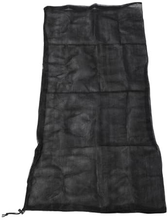 ZJchao Sac en Filet de Rechange pour Déchiqueteuse à Bois de 48 Pouces, Sac de Collecte en Nylon Robuste pour Déchiqueteuse à Feuilles 24x48, Facile à Installer avec des Verrous à