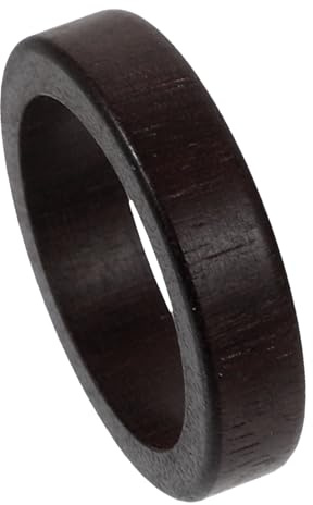 Homoyoyo Anillo Duradero de Madera Diseño Retro y Simple para Mujer Adecuado como Obsequio Elegante para Dedo Índice y Uso Diario