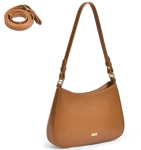 Aucuu Handtasche Damen, Umhängetasche Damen Klein Handtasche, Y2K Crossbody Bag, PU Leder Schultertasche, Mini Hobo Bag Retro Achsel Tasche, Shoulder Bag für Dating Party Einkaufe