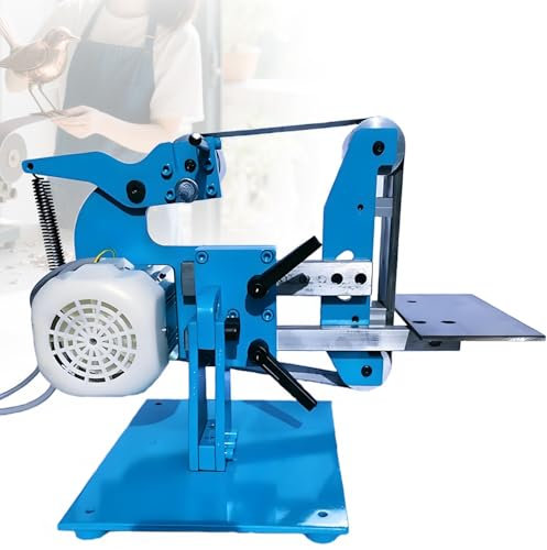 Lijadora Multifunción,Lijadora De Banda,Lijadora Electrica,Banda 915x50mm,750w/1100w,Incluye 5 Bandas,Máquina Lijadora Pulidorapara Pulido Fino,750W