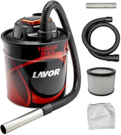 Lavor Aspiracenere Ashley 412 40029-00015, Aspirateur à Cendres, métal