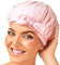 GOLDEN STAR BEAUTY Seidenhaube zum Schlafen – Schlafhaube aus 100% Maulbeerseide, atmungsaktive und anpassbare Schlafmütze, Silk Bonnet, Haarhaube für die Nacht mit elastischem Band