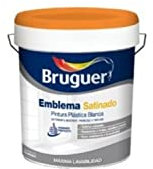 Bruguer Pintura Plástica Emblema Satinado Blanco (4 L)