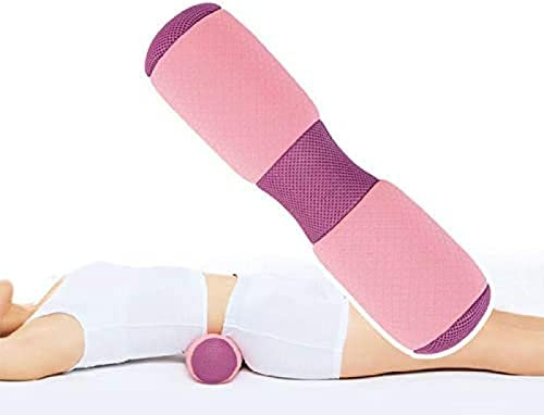 DIE Yoga Bolster, Beautiful Buttocks Multi-Function Pillow Cervical Lumbar Health Care Pillow Slow Rebound Neck Pillow Yoga Stick Lumbar,Constructive23