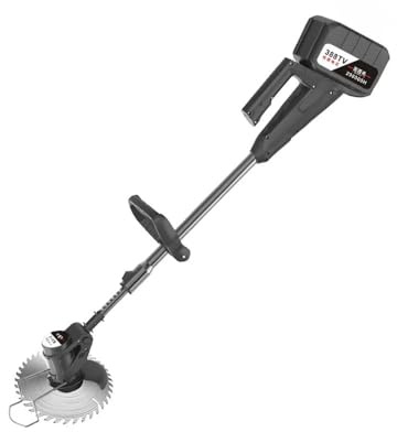 Decespugliatore A Batteria, Tosaerba elettrico ricaricabile, piccolo attrezzo portatile multifunzionale for potatura e diserbo domestico(B)