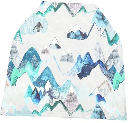 Didiseaon Housse Allaitement Réutilisable Respirante Couverture Siège Auto Multifonction pour Protection Confortable et Légère pour Poussette et Portage